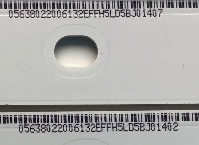KIT DE LED'S PARA TV VIZIO (INCOMPLETO SOLO 8 PIEZAS) / NUMERO DE PARTE IC-C-HWX43D496R / IC-C-HWX43D496L / 05638022006132EFFH5 / F105N6R(P39)F-N02 / Y15E43 / PANEL T430HVN01.0 / MODELOS D43-D2 / E43-C2 / NOTA IMPORTANTE:KIT CONSTA DE 10 PIEZAS EN TOTAL - Imagen 6